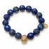 Lapis with Pavé Gold Helmet - Oriana LaMarca Designs