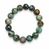African Turquoise with Micro Pavé Gunmetal on a white background