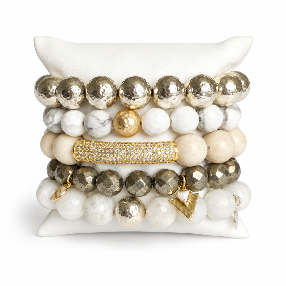 5th Ave Armparty on white studio background