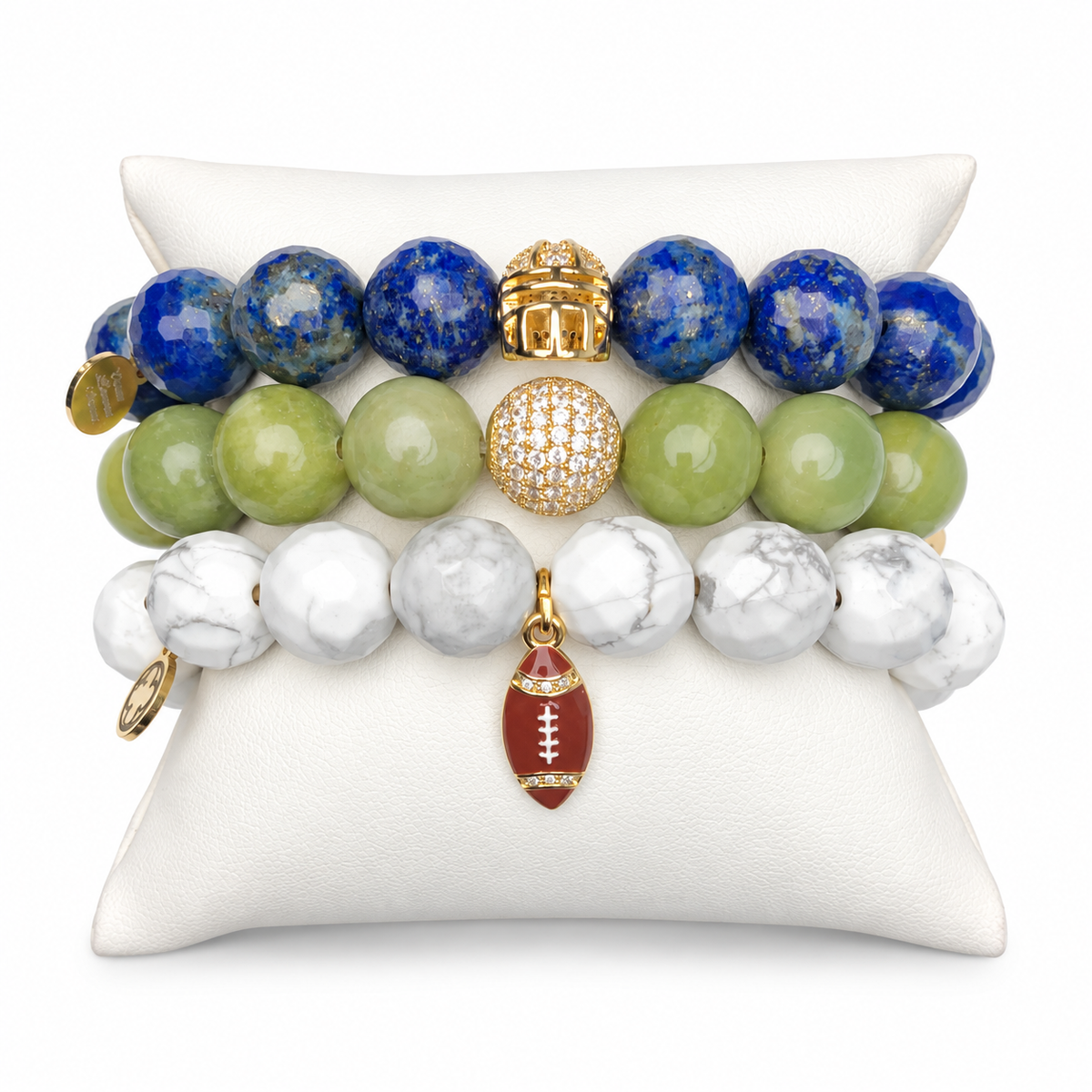 Seattle Seahawks Armparty on white studio background