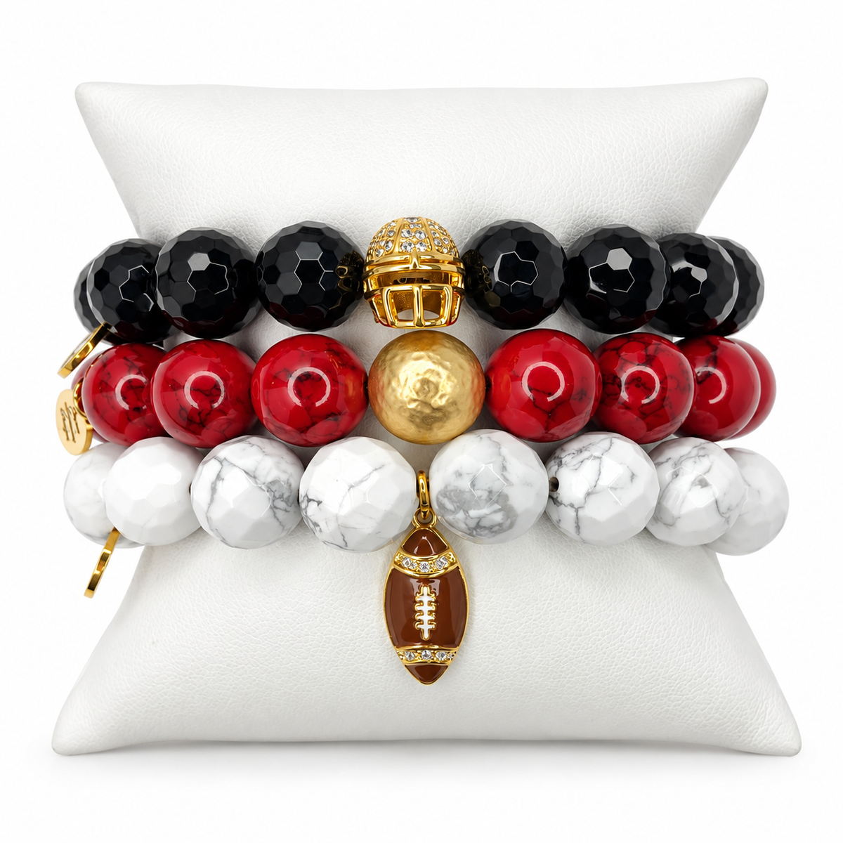 Atlanta Falcons Armparty on white studio background