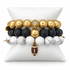 Pittsburgh Steelers Armparty on white studio background