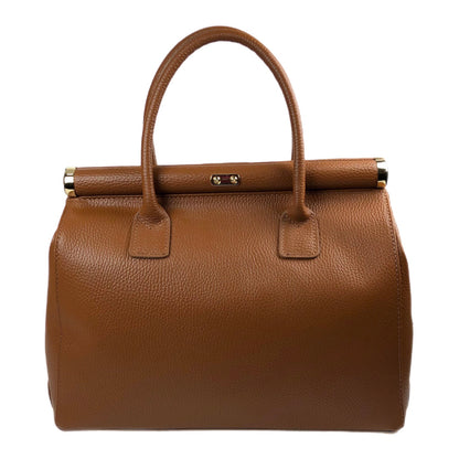 CATERINA NATURAL  LEATHER BAG