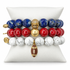 New York Giants Armparty on white studio background