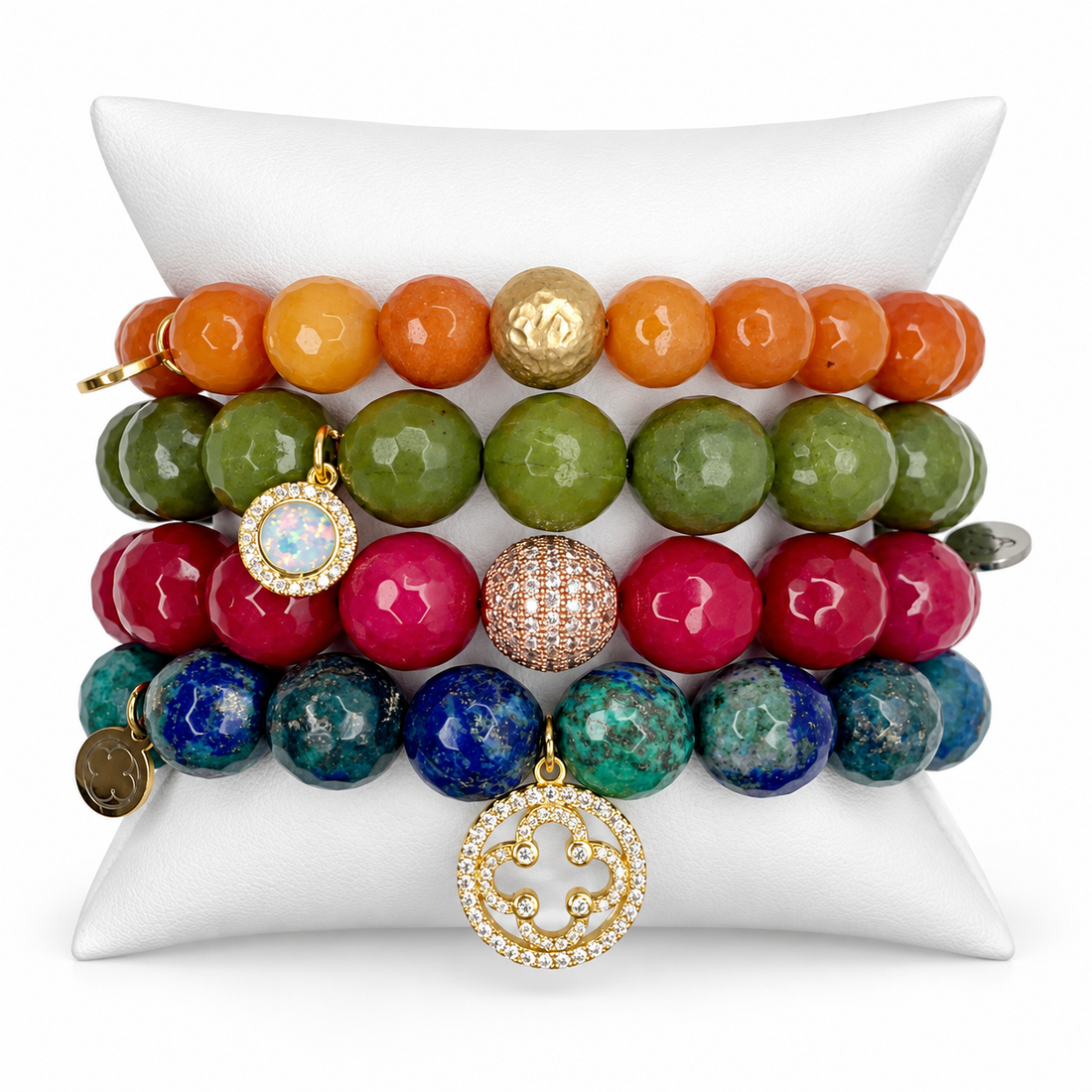Plaid Appeal Armparty on white studio background