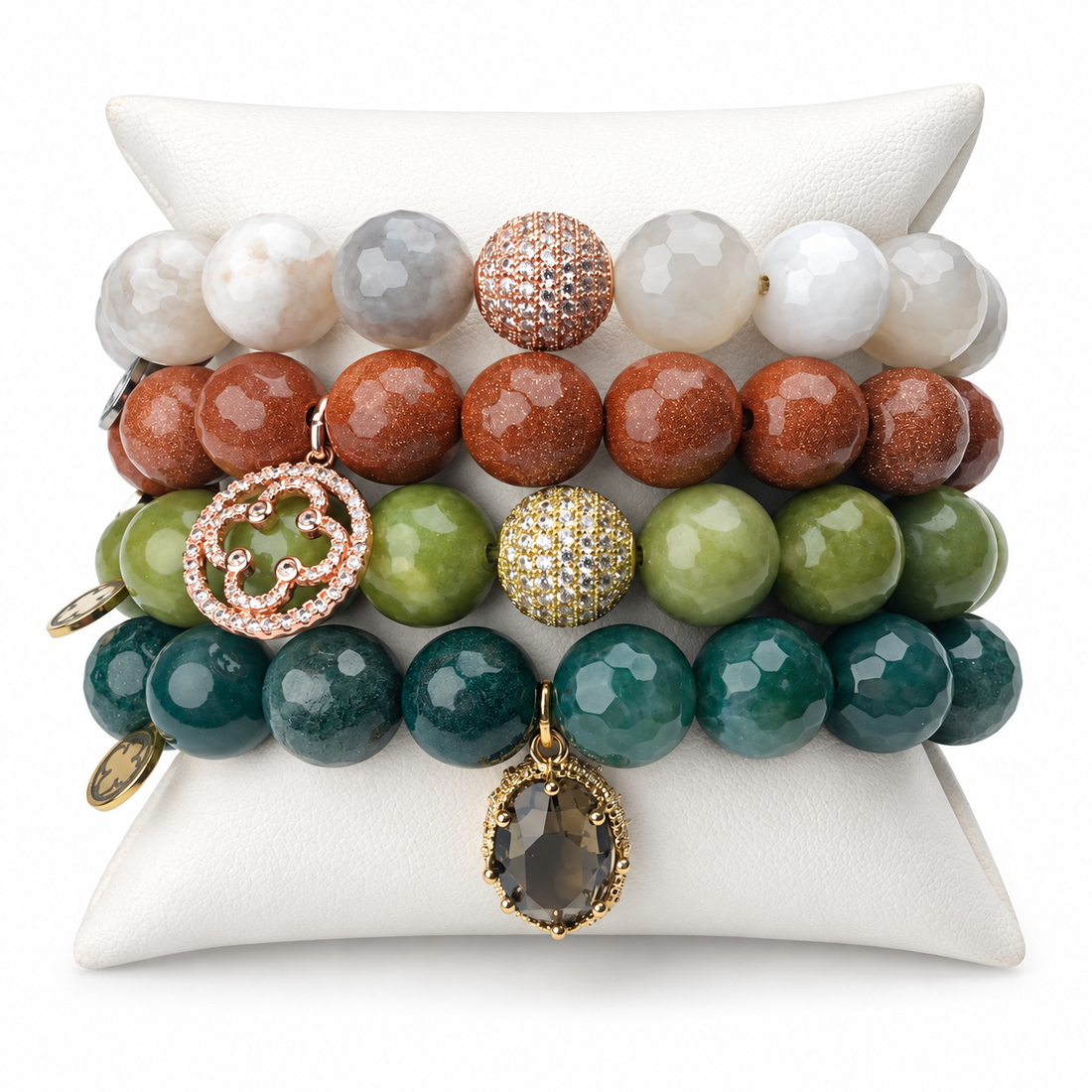 Amazonian Armparty on white studio background