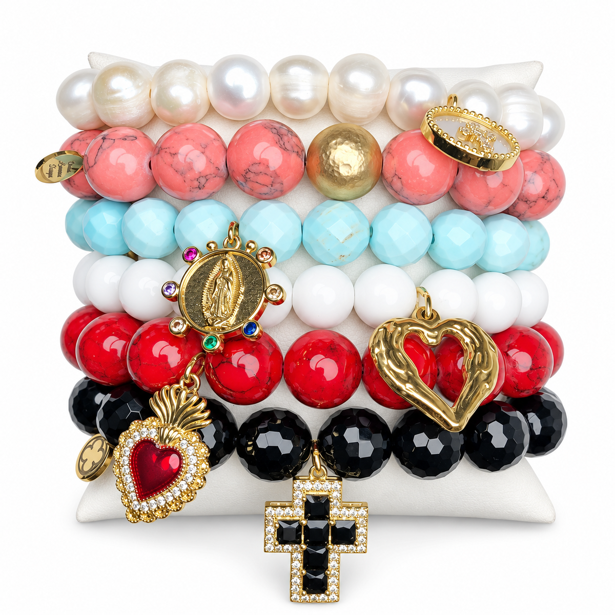 Holy Grail Armparty on white studio background