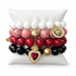 Sacred Heart Armparty on white studio background
