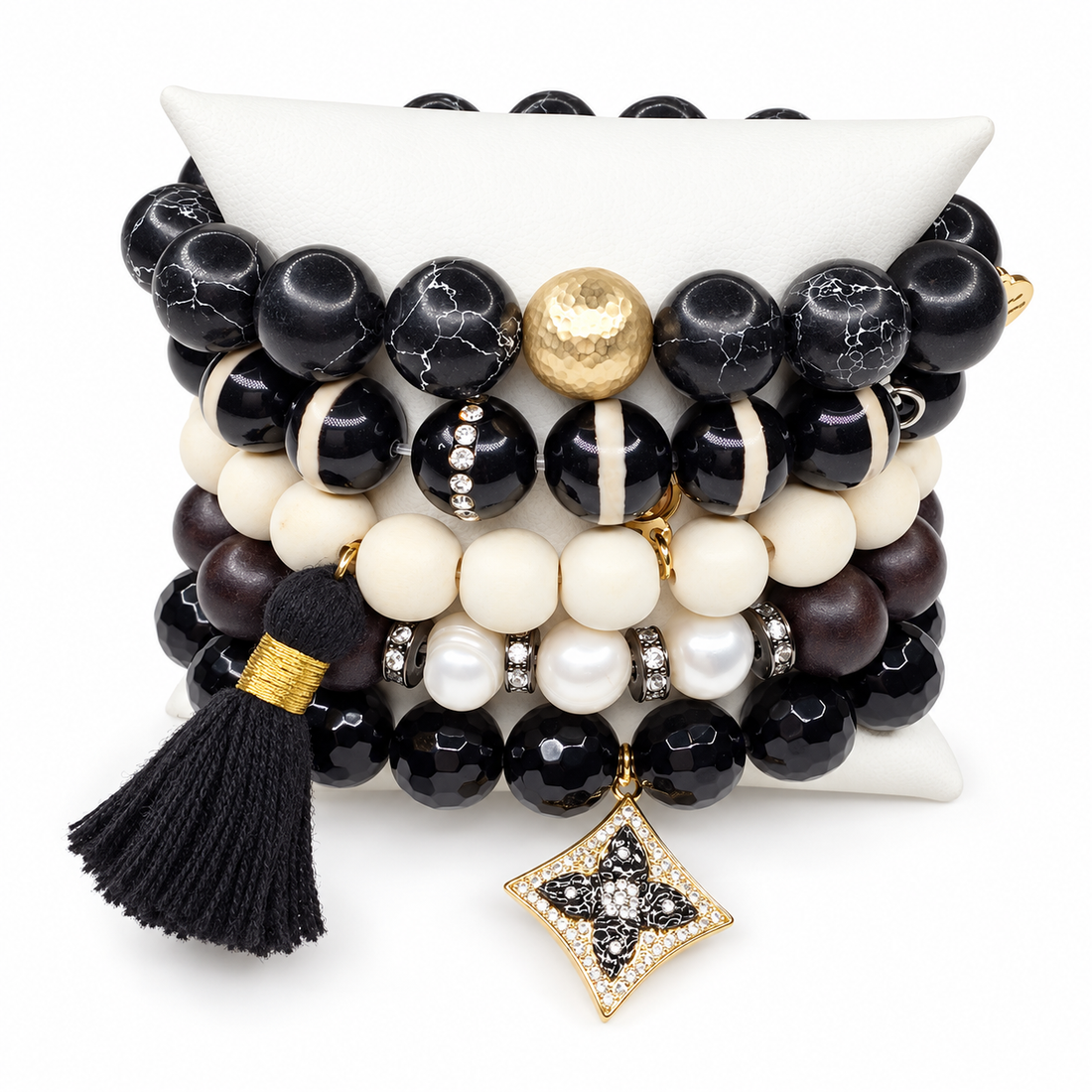 Joined at the Hip Armparty on white studio background