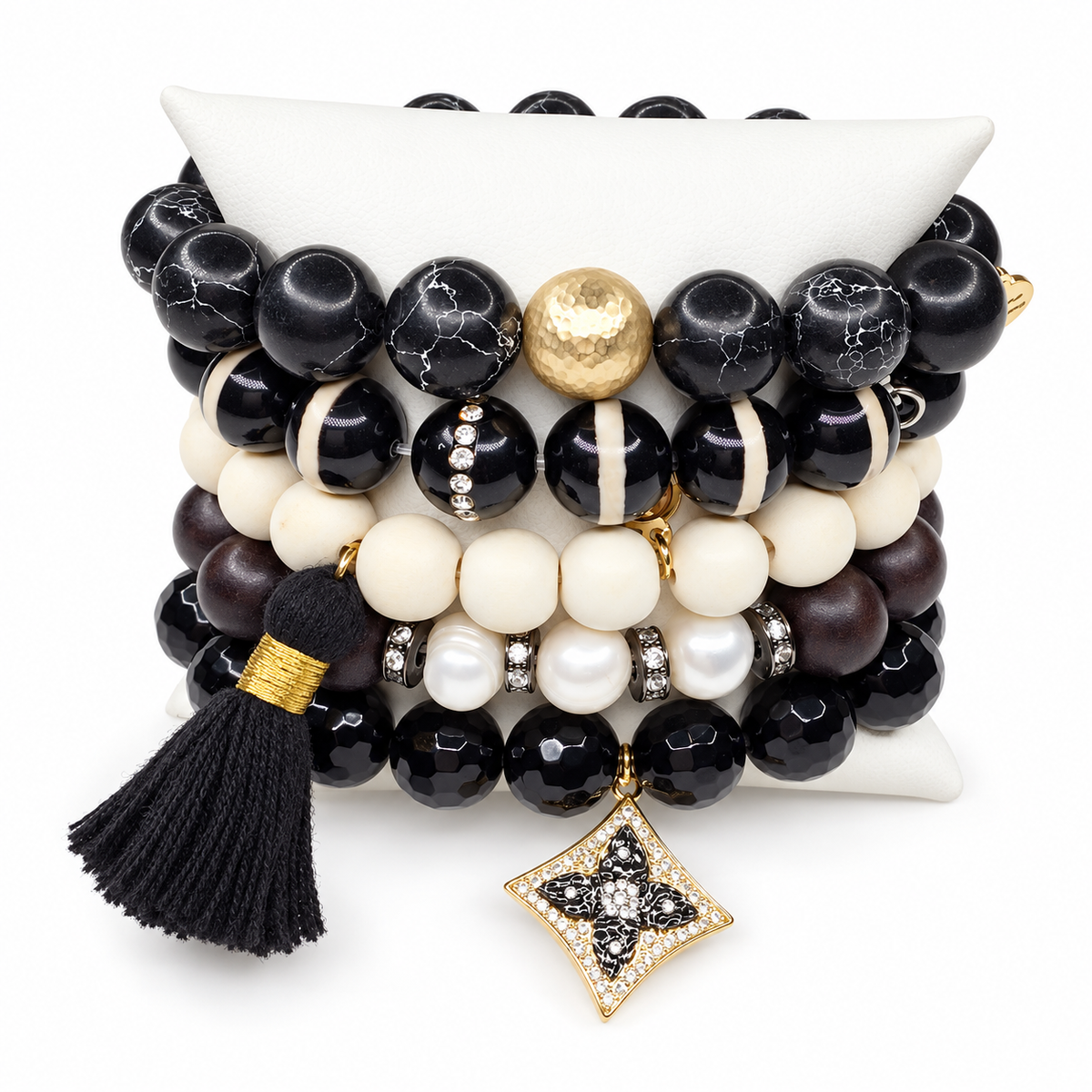 Joined at the Hip Armparty on white studio background