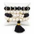Hand in Hand Armparty on white studio background