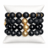 Black On Black Armparty on white studio background