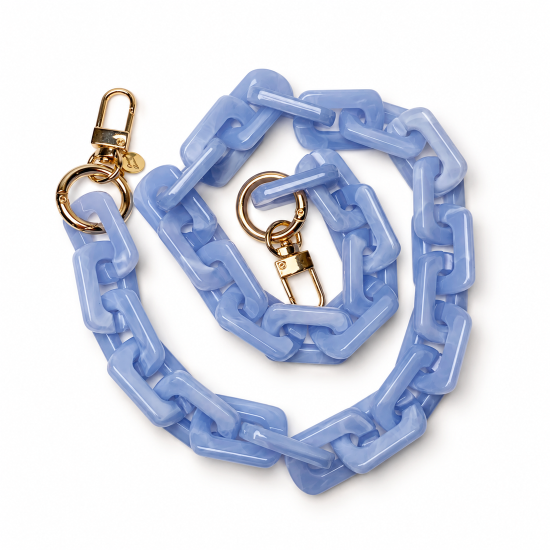 Convertible Ashley Acrylic Serenity Blue Bag Strap
