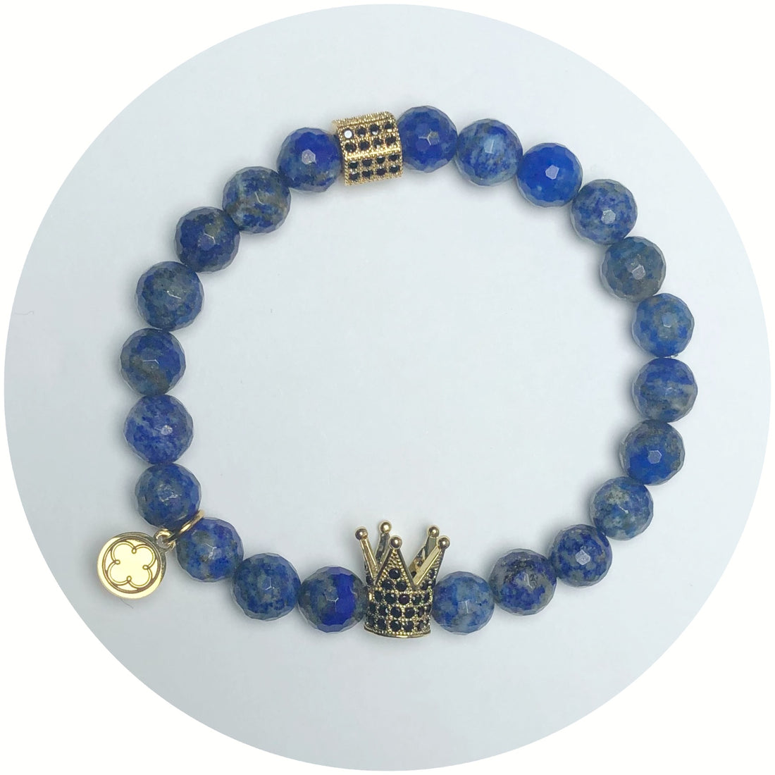 Nate B. Mens Lapis Pavè Royalty Crown