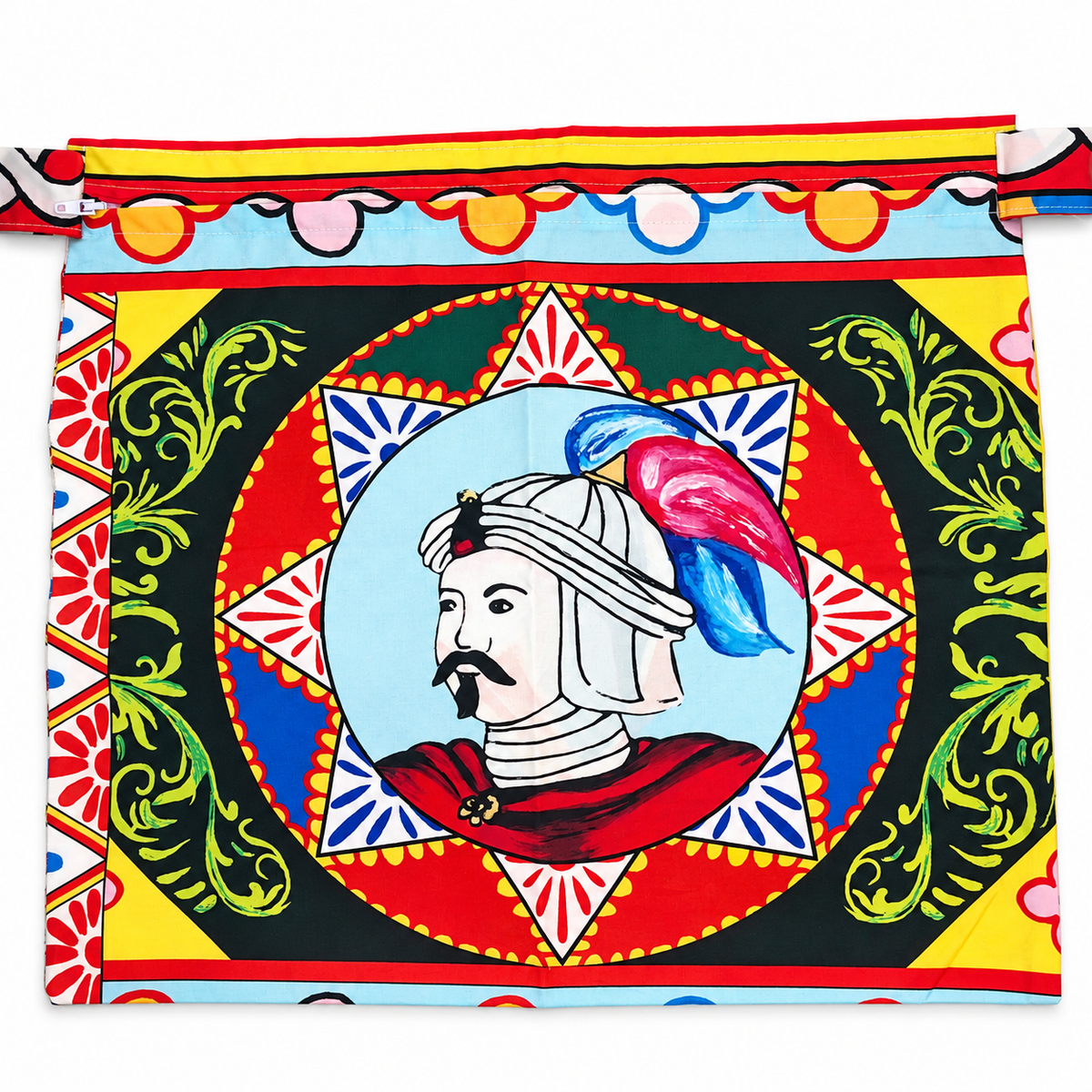 Lilliana Sicilian Print Pochette - Oriana LaMarca Designs