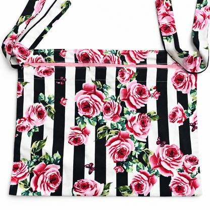 Lilliana Rose Print Pochette - Oriana LaMarca Designs