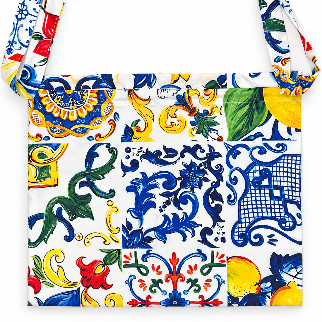 Lilliana Maiolica Print Pochette - Oriana LaMarca Designs