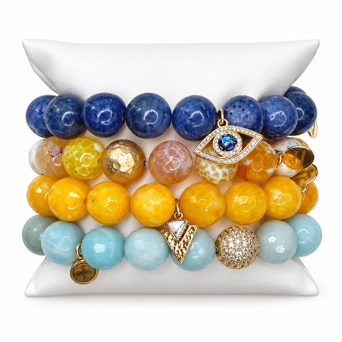 Eye Spy Spring Armparty on white studio background