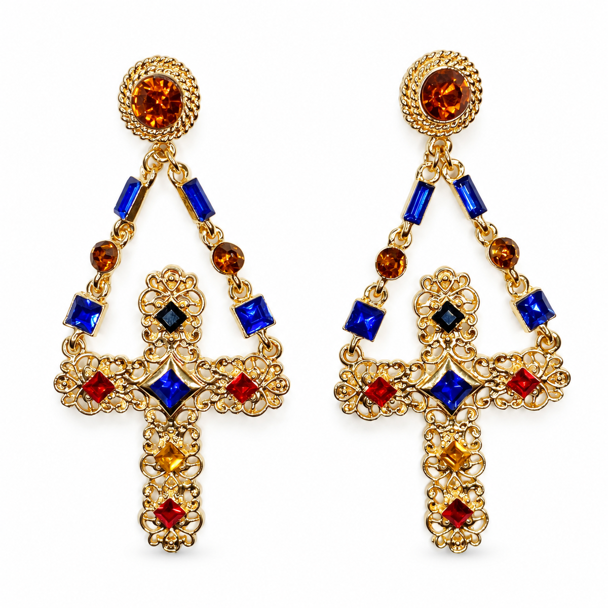Caltagirone Earring - Oriana LaMarca Designs