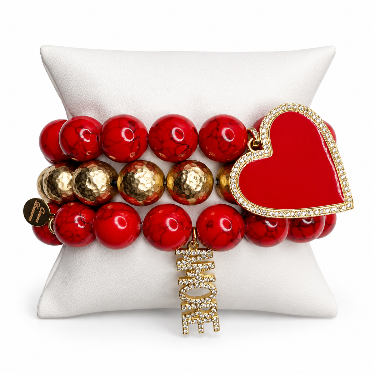 Amore Mio Armparty on white studio background