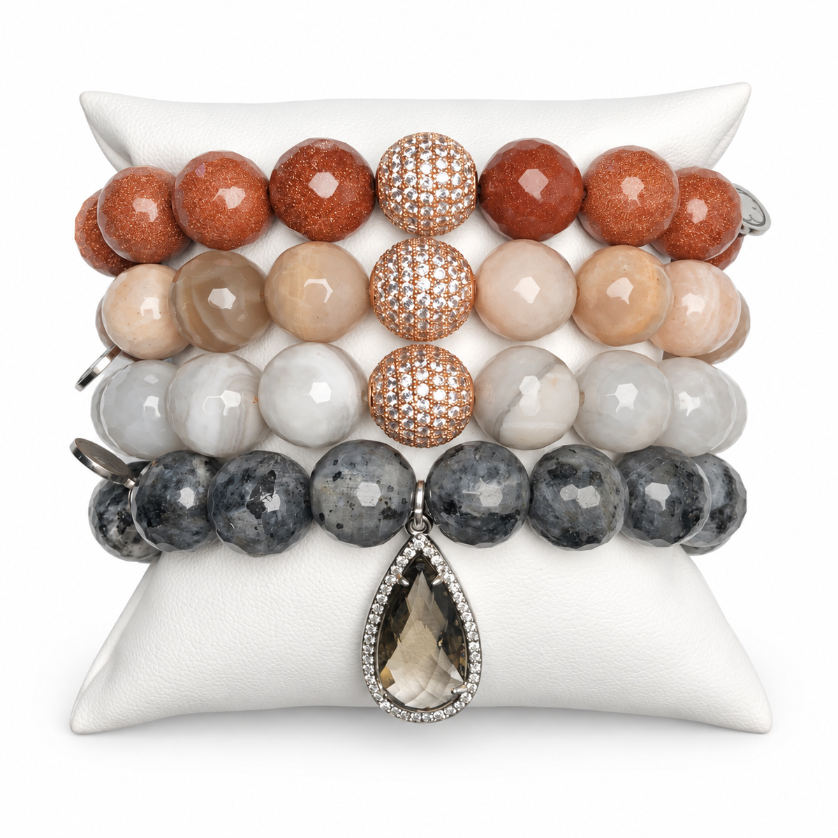 Earl Grey Armparty on white studio background