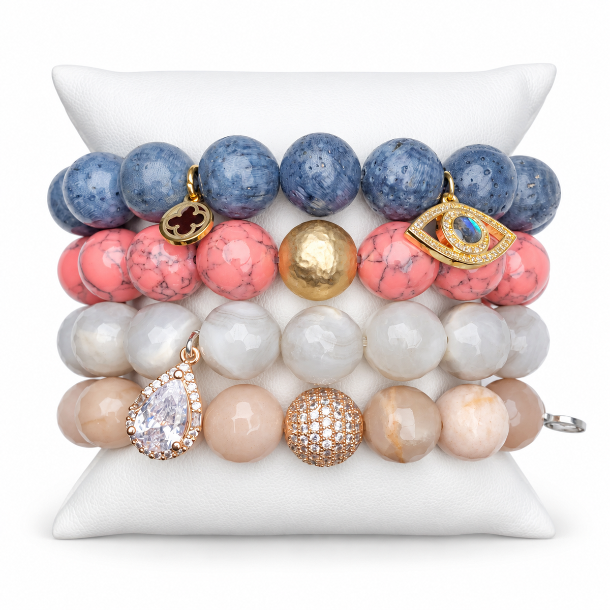 Desert Flower Armparty on white studio background