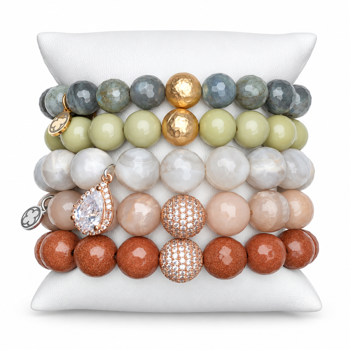 Quiet Shade Armparty on white studio background