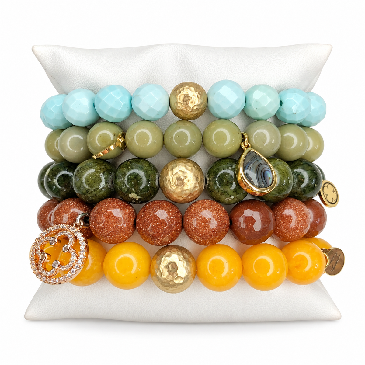 Up the River Armparty on white studio background