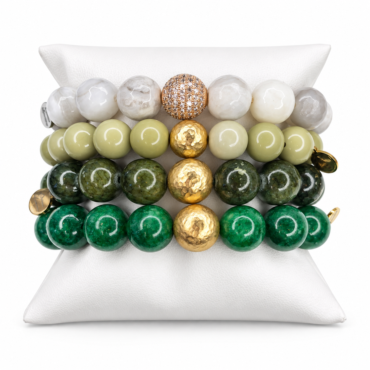 Evergreen Armparty on white studio background