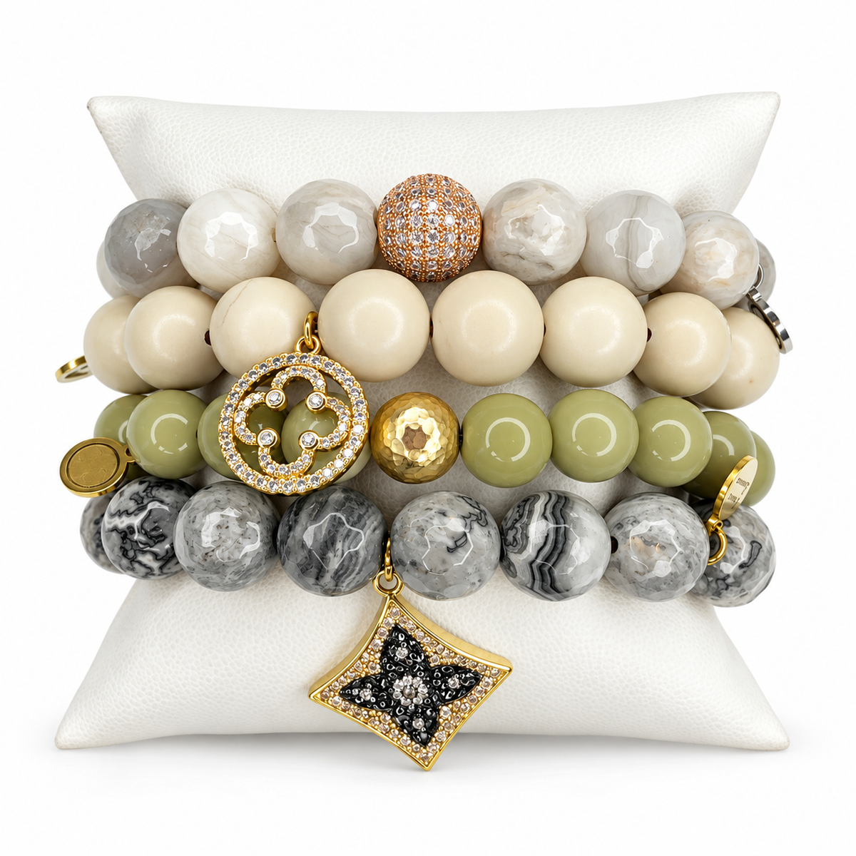 London Frost Armparty on white studio background