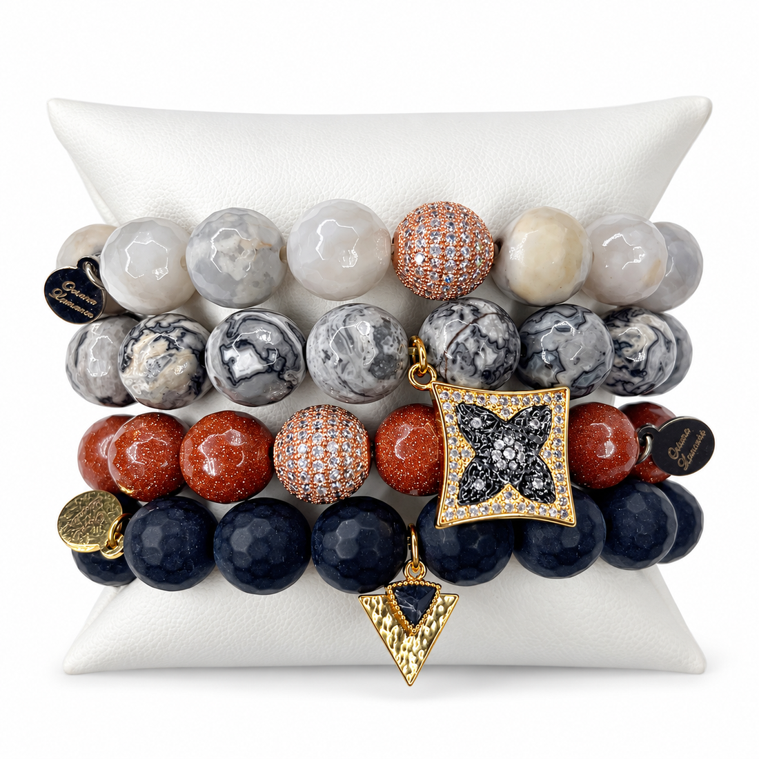 Grey Area Armparty on white studio background
