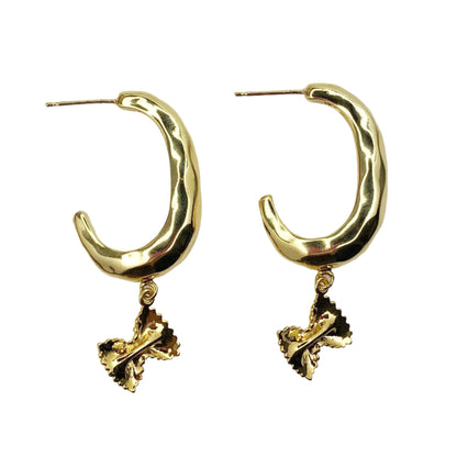 Farfalla Pasta Hoop Earring