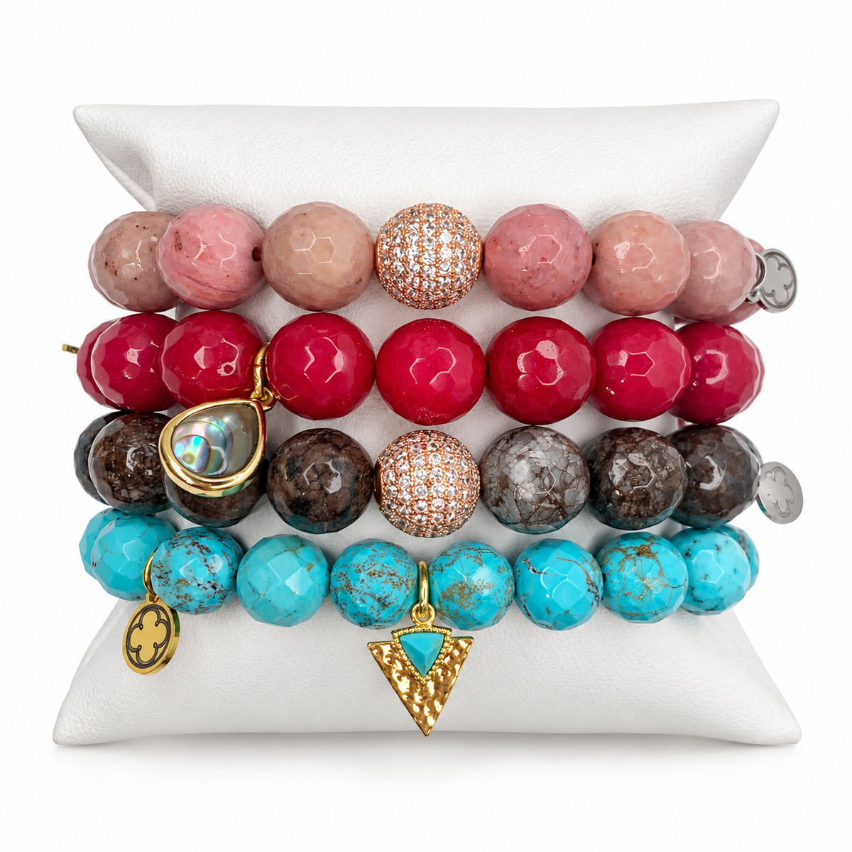 Radient Armparty on white studio background