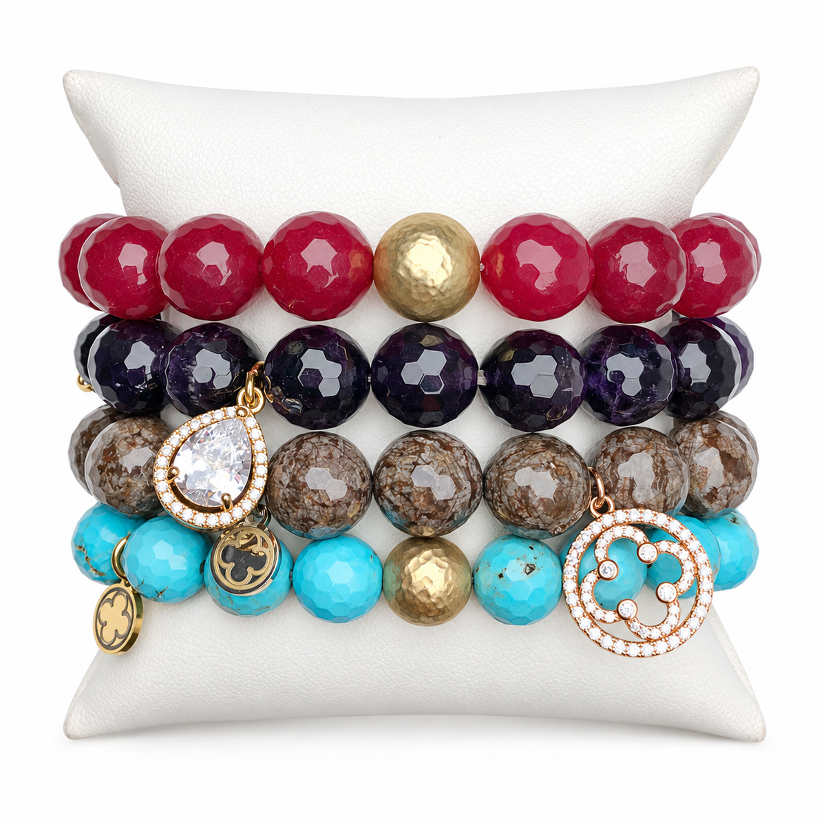 Channel the Flannel Armparty on white studio background