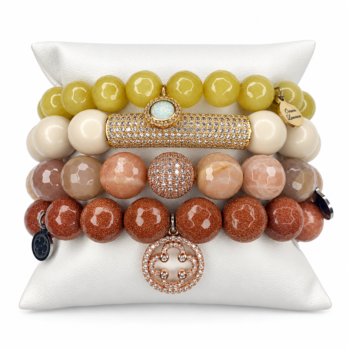 FALLing for You Armparty on white studio background