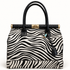 Caterina Zebra Pony Hair Leather Handbag - Oriana LaMarca Designs