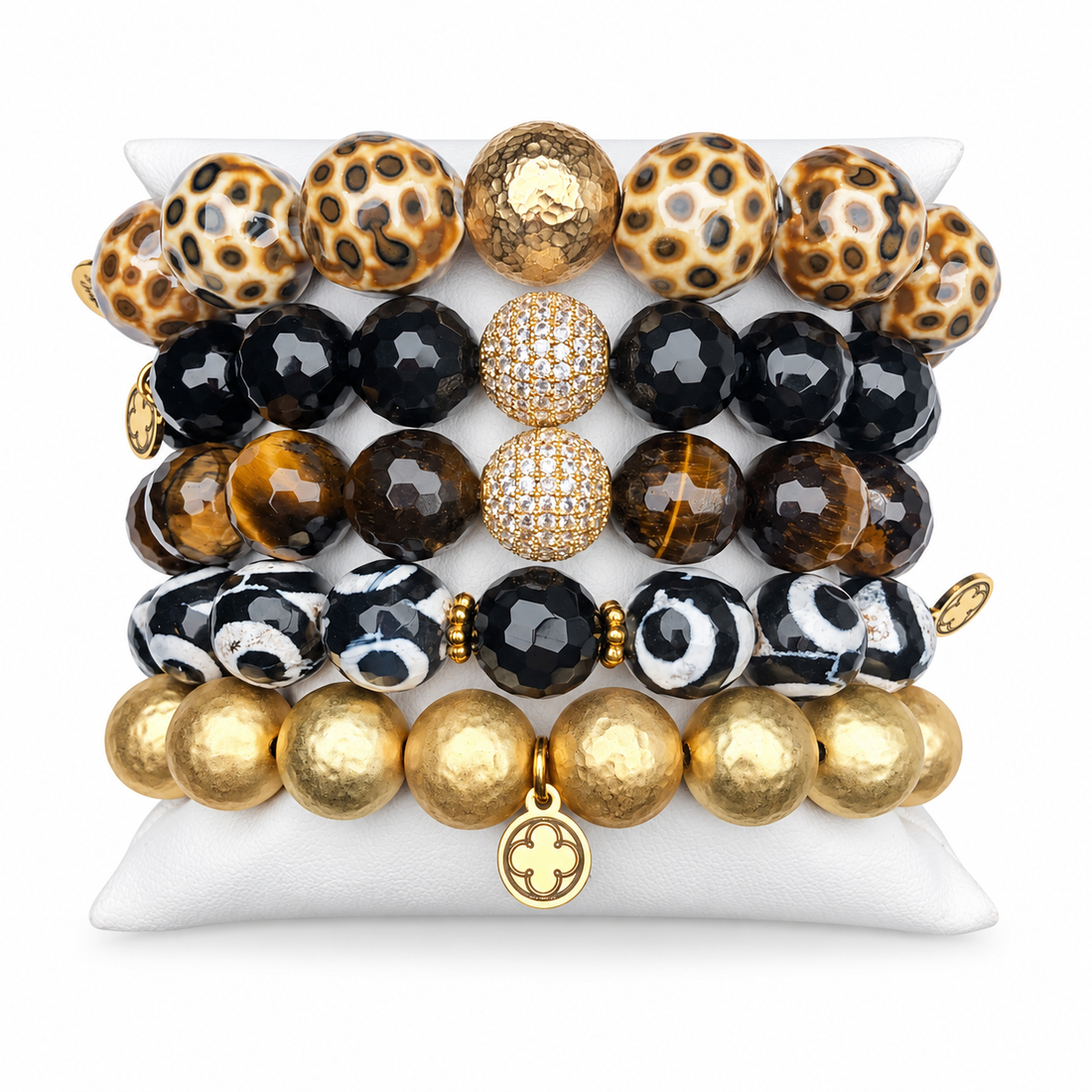 Gattopardo Arm Party on a white studio background