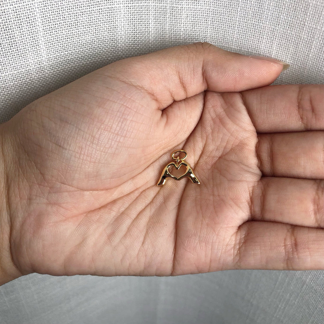 Heart Hands Pendant