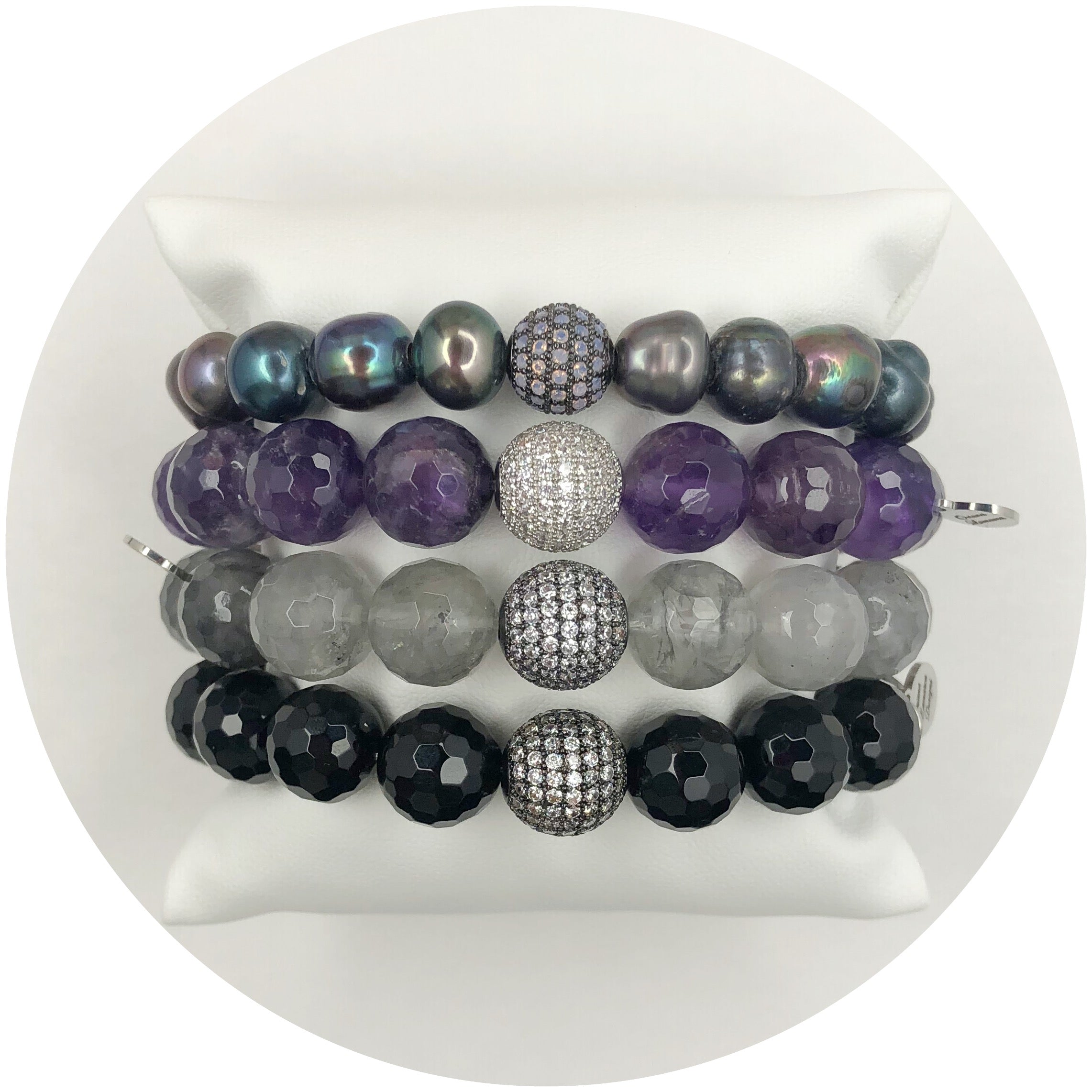 Purple Pearls Armparty