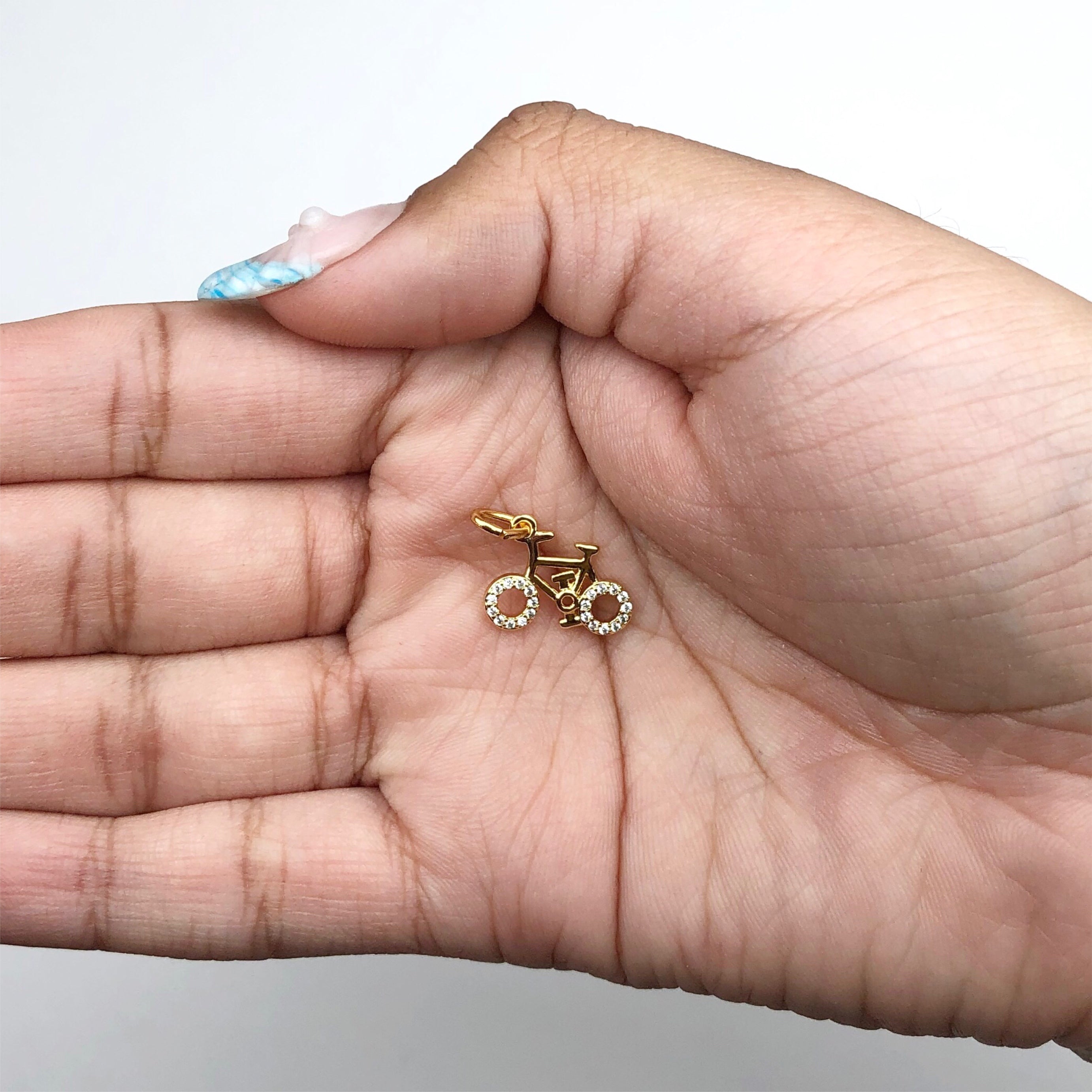 Pavé Bike Pendant