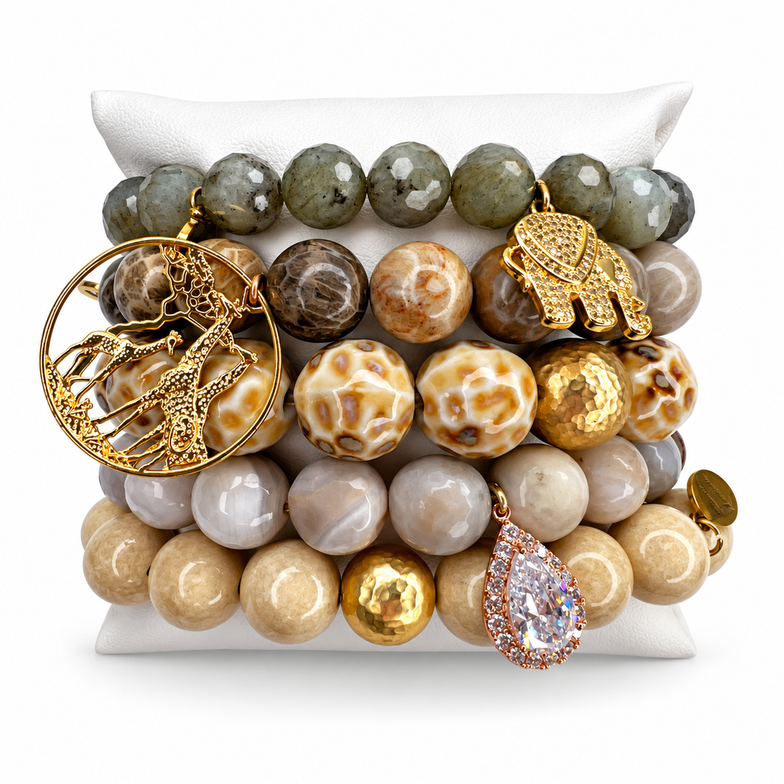 Sahara Armparty on white studio background