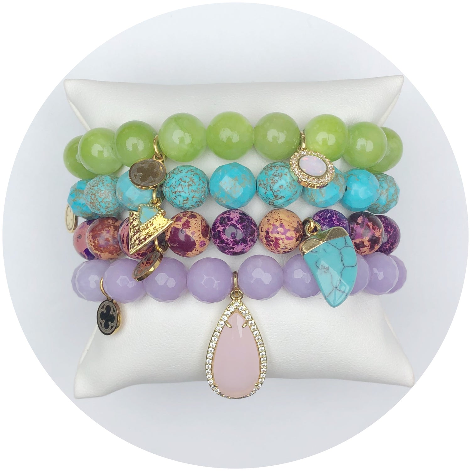 Spotted Orchid Armparty - Oriana Lamarca LLC