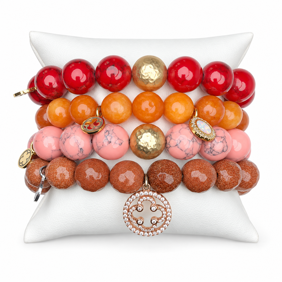 Ginger Spice Armparty on white studio background