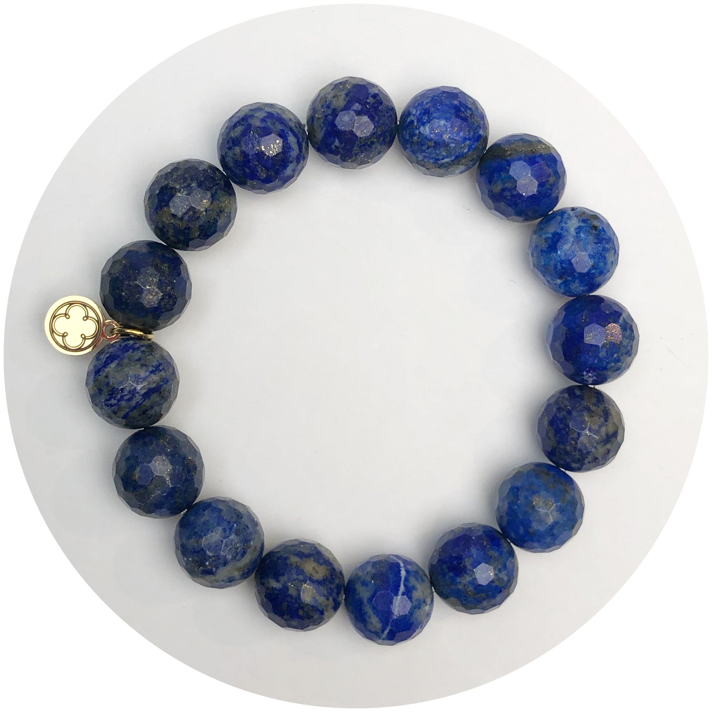Lapis Beaded Bracelet