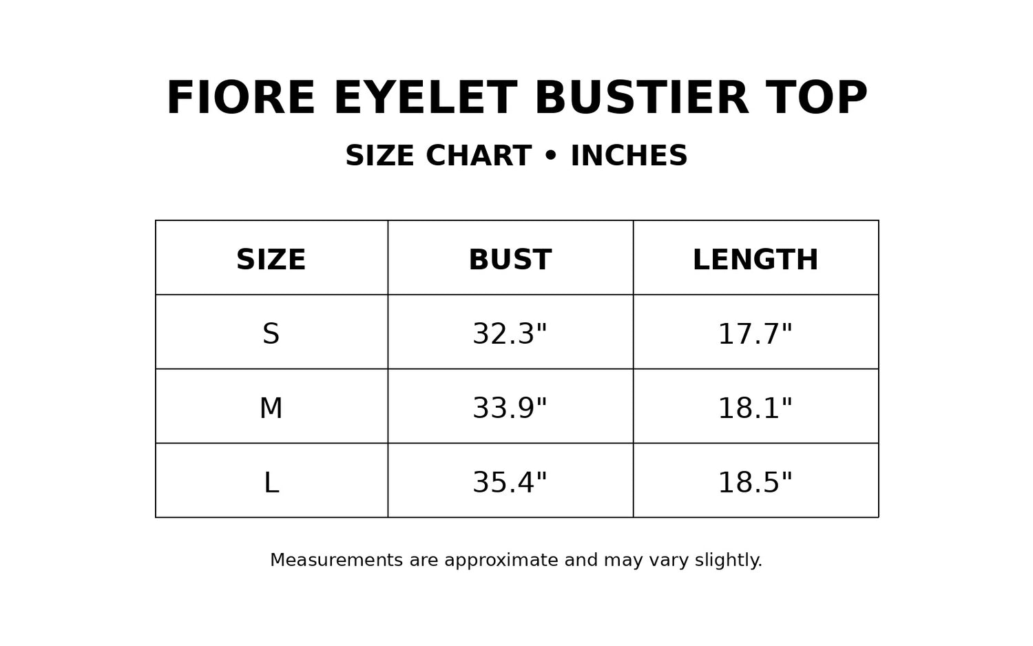Fiore Eyelet Corset Top