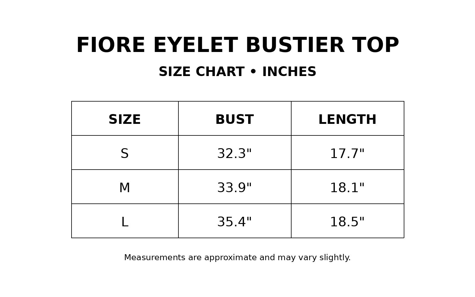 Fiore Eyelet Corset Top