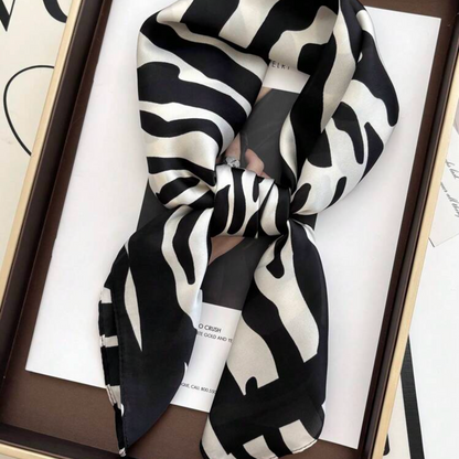 Zebra Chic Petite Foulard