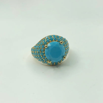 Turquoise Adjustable Ring