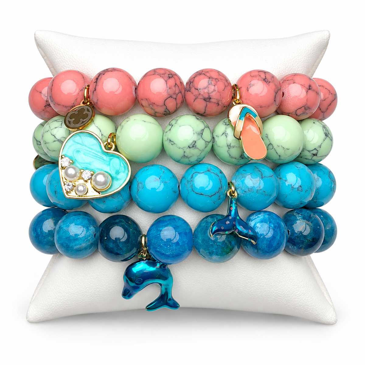 Salty Air Armparty on white studio background
