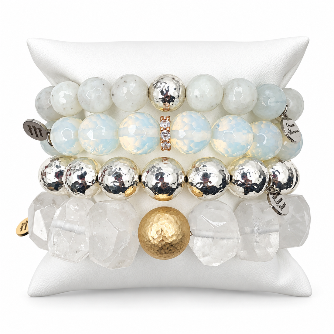 Ice Princess Armparty on white studio background